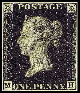 "Penny Black" premier timbre au monde